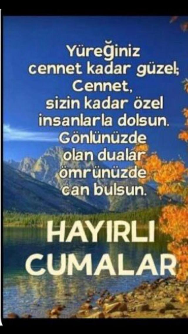 Hayırlı cumalar