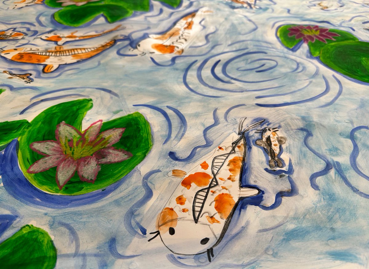 Some portions of 1/2S’s impressive, collaborative artwork for Education Week 🐟🐠🐡 <a href="/IngleburnPs/">Ingleburn PS</a>
