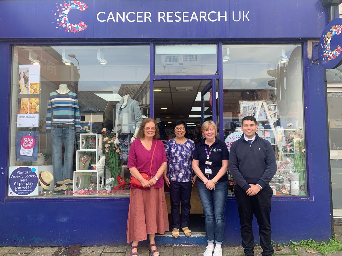This week <a href="/JulieMorganLAB/">Julie Morgan</a>  visited our lovely shop in Whitchurch Village. Julie met with our local volunteers and shop staff to hear about their fundraising work. Julie also met our Public Affairs Manager <a href="/SimonScheeres/">Simon Scheeres</a> to chat about reducing health inequalities in Wales.