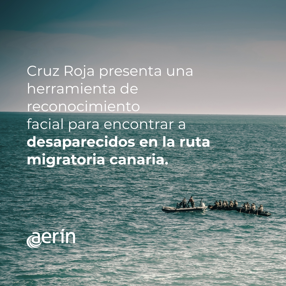 AerinSistemas's tweet photo. Cruz Roja presenta una herramienta de reconocimiento facial para encontrar desaparecidos en la ruta migratoria canaria. Esta tecnología es un avance crucial en la identificación de quienes han perdido la vida en esta peligrosa travesía. #ReconocimientoFacial #Migración #CruzRoja https://t.co/JTlKQcMnq4