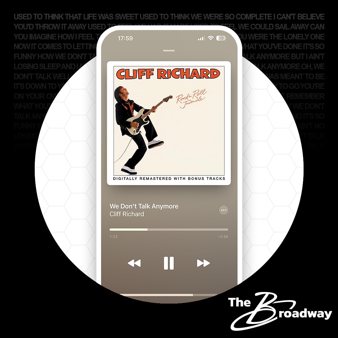 BroadwayBarking's tweet photo. 🎤🎼calling all #CliffRichard fans! Get ready to relive the tunes and sing all the songs with Stars in their Eyes winner Jimmy Jemain tonight at the Broadway 🕺
book here: https://t.co/q6BYvpQ0FD
#livemusic #wiredforsound #tallspeakers https://t.co/68D7NacMB7