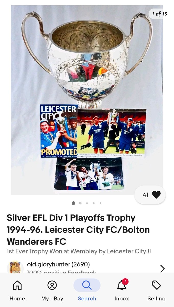 Such a shame that neither of the clubs have come in for this.  A great back story and lovingly restored.  <a href="/OfficialBWFC/">Bolton Wanderers</a> <a href="/MarcIles/">Marc Iles</a>