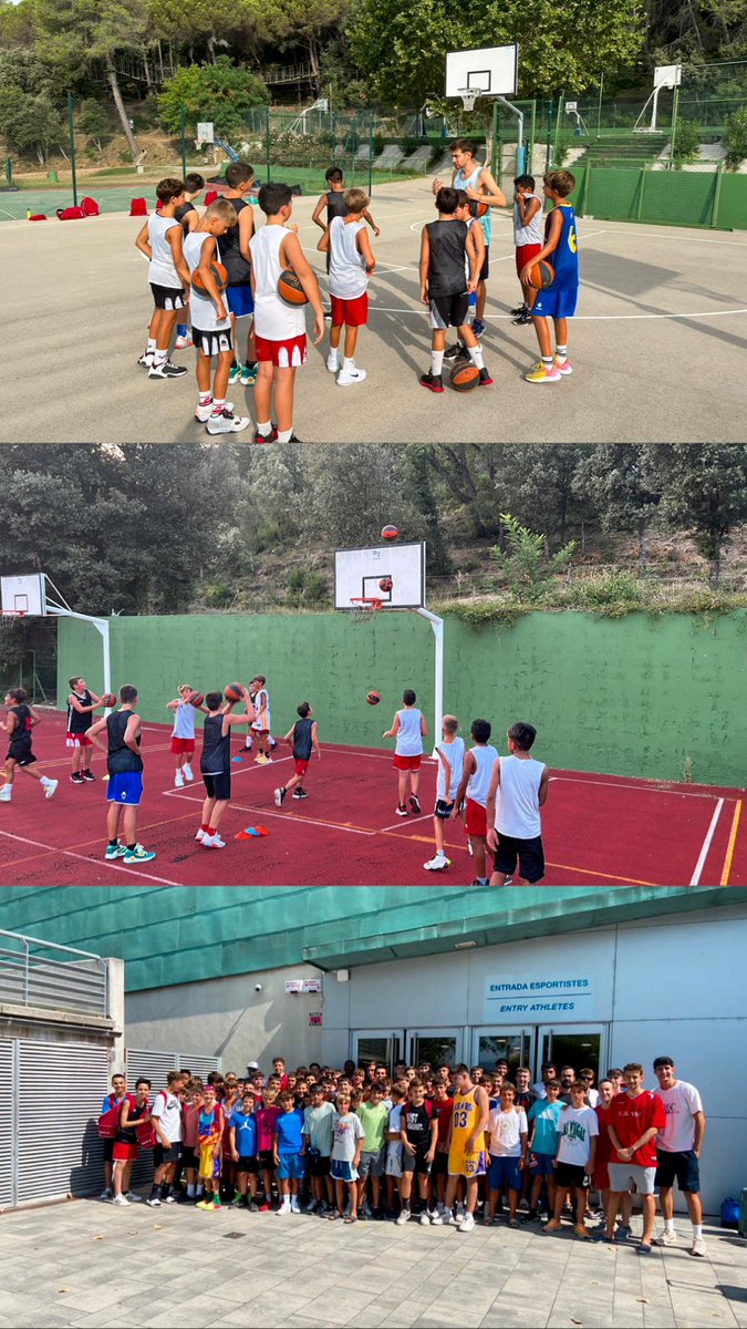 ClubBasquetVic's tweet photo. El passat cap de setmana un total de 64 jugadors i 11 entrenadors van poder reprendre el contacte entre ells ⛹🏽‍♂️ i donar la benvinguda als nous integrants d'aquesta nova temporada al STAGE de la PRETEMPORADA🚀

#Basquet #BasquetVic #Osona #Vic #Pretemporada https://t.co/4KF604HEdL