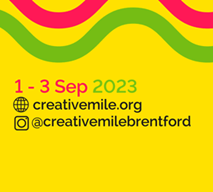 Brentford Library is taking part in the Creative Mile this weekend, with our partner @CPPHounslow we are excited to be a venue for this popular event for the first time @LBHLibraries @LBofHounslow