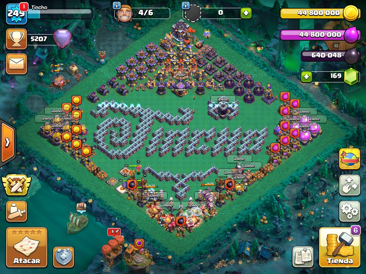 Agradecerle a mi compañero <a href="/anakin_coc/">AnakinBB</a> 🤗por tremenda base que se a hecho 😍 quedo muy bonita