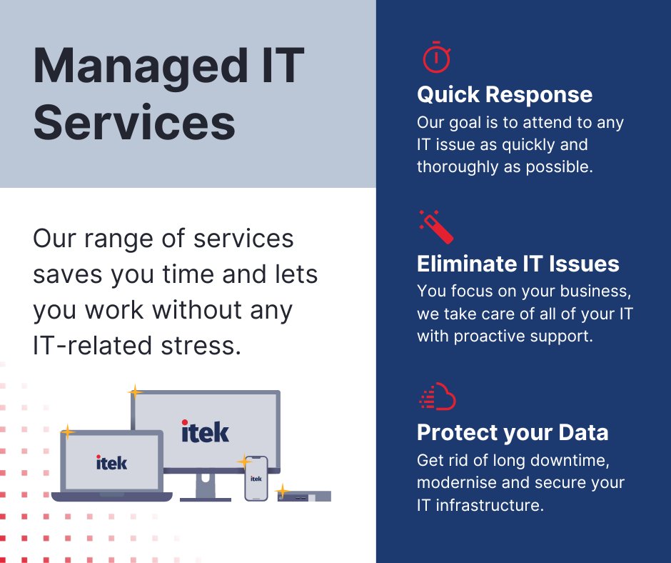 Itek Systems Management tweet media