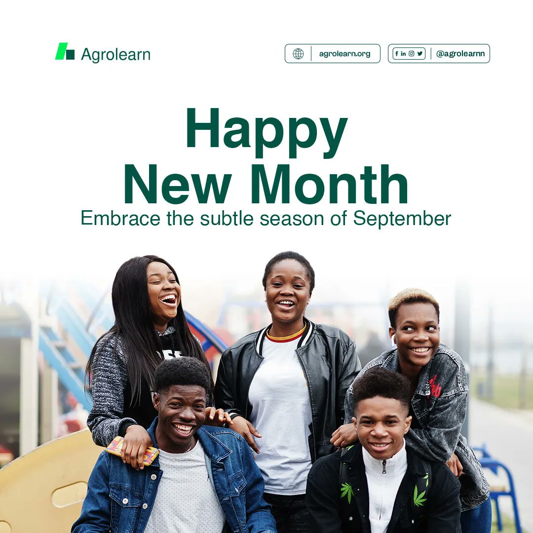 Happy New Month dear Agrolearners !

This is the last month of the 3rd Quarter of 2023. 

How are you faring with your goals?