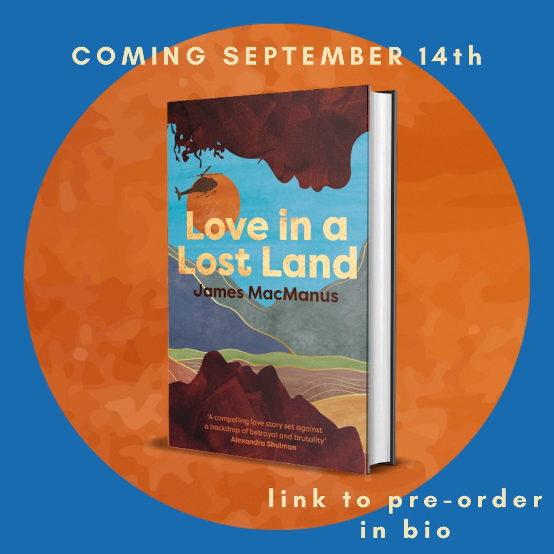 Absolutely delighted to share the stunning cover for my new novel Love in a Lost Land. #LoveInALostLand #whitefox #jamesmacmanus #bookstagram #bookstagramUK #lovestory