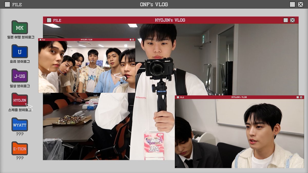 ONF_offcl's tweet photo. [🎥] ONF's VLOG│ONF's VLOG│온앤오프가 공연을 준비하는 방법💡 효진의 스케줄 브이로그
(https://t.co/S4YCX8uE5M)

#온앤오프 #ONF #효진 #HYOJIN https://t.co/gdrG4utpz9