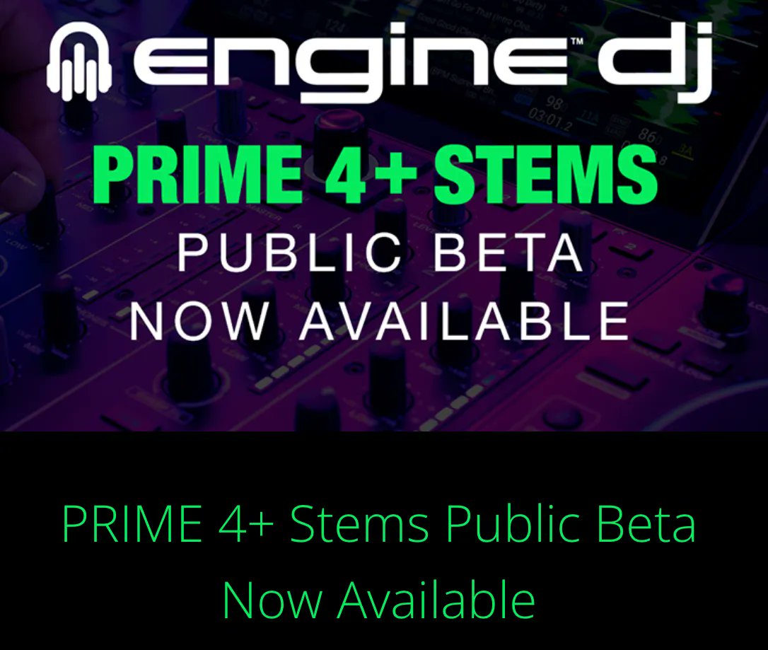 ZentralMedia_PT's tweet image. Chegou a versão Beta do #Engine3.2.1 com os esperados e pedidos #Stems para já apenas para voz e instrumental, só funciona com o #Prime4Plus #DenonDJ

buff.ly/3EjXm1y