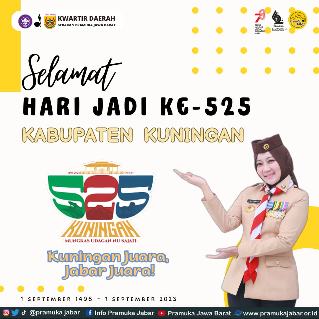 Pramuka Jawa Barat tweet media
