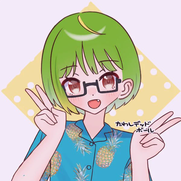 新しいピクルー作りました!まだパーツ少ないのでマシュマロ等でリクエストくださいー #Picrew #たわしデッドボール工場 