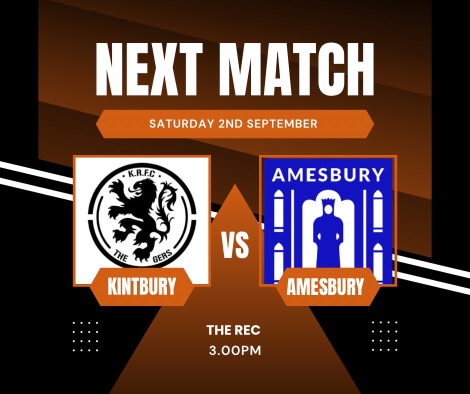 1st v 2nd tomorrow at the Rec in what looks to be a great game of football <a href="/AmesburyFc/">Amesbury Town FC</a> 

Come and support the boys bar open from 2pm 🍺⚽️