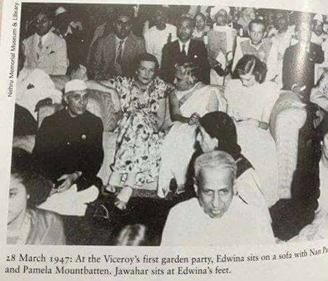 Nehru, where are you?

-In your feet ma’am, please look down!