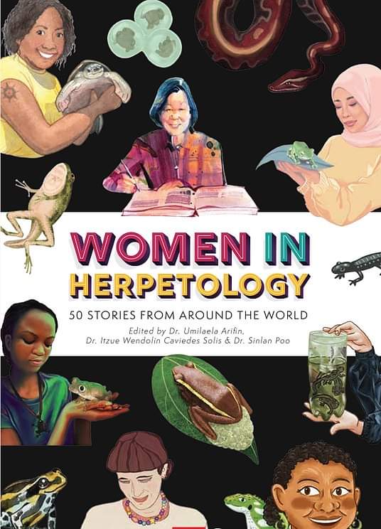 #HERpetology Sheroes. We have exciting news... The @GlobalWomenHerp book is now available for purchase as an e-Book or as a pre-order. The book contains stories from 50 Herpetologists around the Globe to help put a spotlight on diversity in the field. womeninherpetology.com