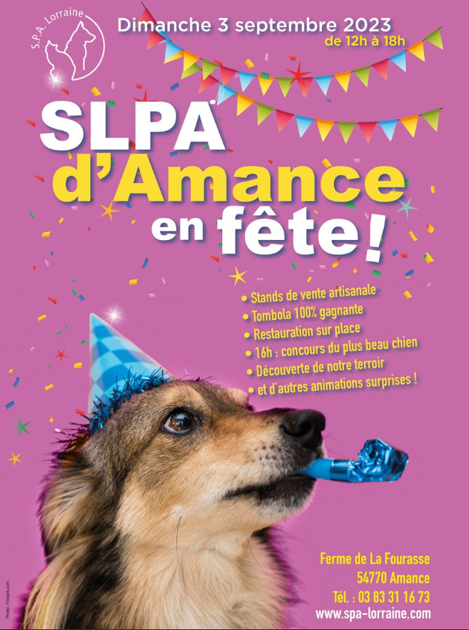 S'il y a des lorrains par ici, je serais dimanche à la kermesse du refuge qui a sauvé Rexou 🥳

Tombola, miam et animaux, venez y faire un tour 🥰

La @spa_lorraine est une association indépendante (non affiliée à la SPA nationale), cet évènement représente beaucoup pour eux 🙏