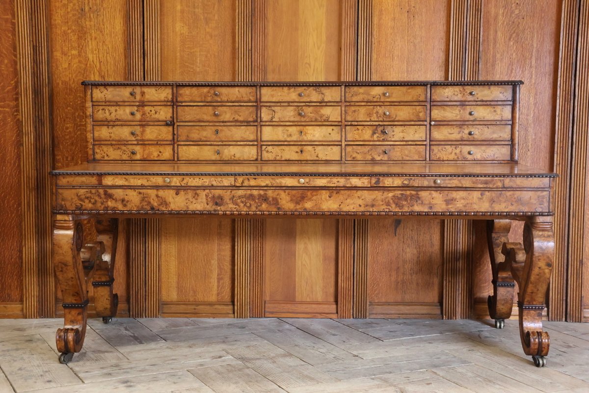 BrownriggUK's tweet photo. Outstanding 19th Century French Pollard Oak Country House Desk
https://t.co/3HoufVKEeF
#housedesk #antiquedesk #countryhousedesk #antique #funriture https://t.co/4jFY27lP3X