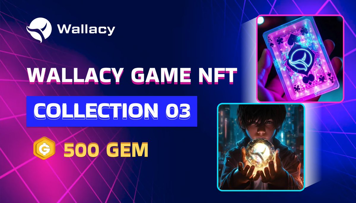 WallacyWallet's tweet photo. 🎁 Wallacy Game NFT Collection 03: 500 GEM up for grabs 🎁

Our next campaign in #RewardsHub is going on board to celebrate the new game release on #Wallacy - Speedy Solitaire 

📣  Claim Time: 14:00 UTC, Sep 3rd (FCFS) 
🎁  Prize pool: 500 GEM for 50 participants 
🟢  You need to hold to be eligible:
      ✔️ Speedy Card Opening NFT
     ✔️  The First Gaming Adopters NFT

💬 Detailed Guide: https://t.co/NCGm71gdWv

#Wallacywallet #GameNFTCollection