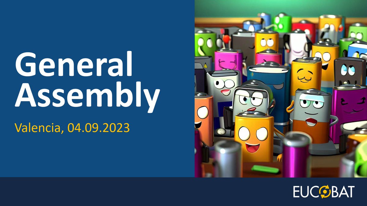 <a href="/EUCOBAT/">EUCOBAT</a> Members will come together for Board and General Assembly in Valencia next week on the sidelines of #ICBR2023, looking forward to our discussions!