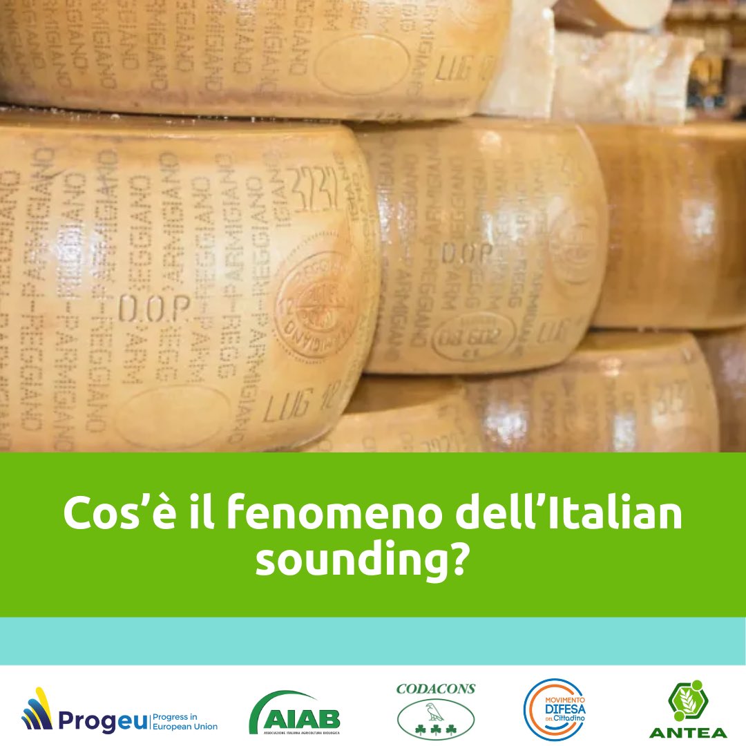 Con la denominazione #ItalianSounding si indica un fenomeno più tipicamente correlato al settore agroalimentare, ma non solo. 

Consiste nell’utilizzo di denominazioni, riferimenti geografici, immagini, combinazioni cromatiche e marchi che evocano l’Italia. 

#ANTEA #FoodChain