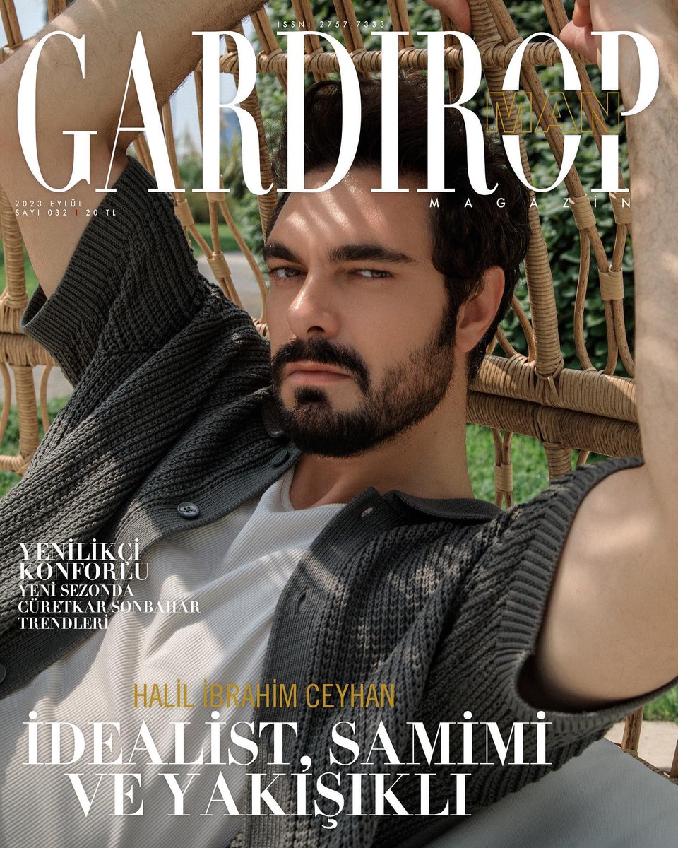 Halil İbrahim Ceyhan, Gardırop Magazin eylül sayısında.