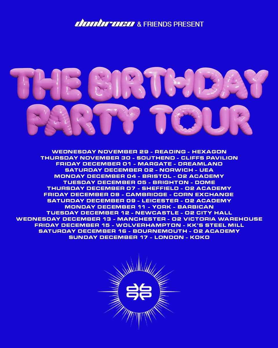 ON SALE NOW 🎂 donbroco.com/live