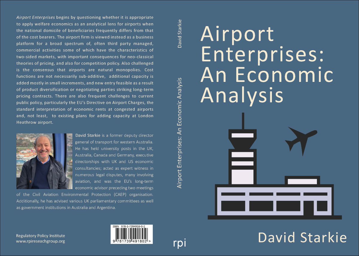 Want to stay up to date with the literature on airport economics? Check out the new book by David Starkie, entitled "Airport Enterprises: An Economic Analysis"

garsonline.de/wp-content/upl…