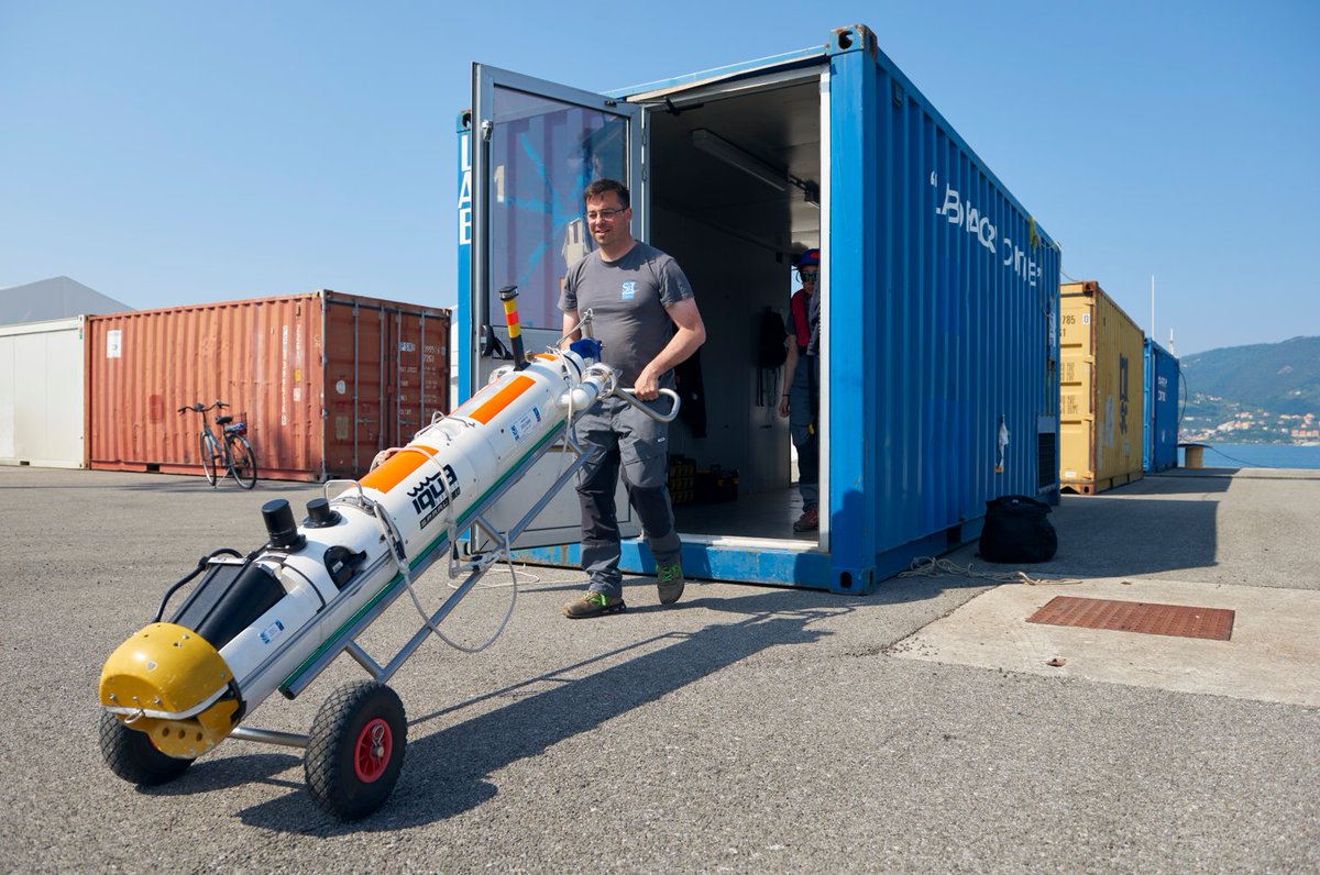 sto_cmre's tweet photo. Our cutting-edge equipment is all set to embark on a journey to Portugal, for the next chapter in global robotics and emerging technologies: #REPMUS23 and #DYMS23!

#WeAreNATO #MaritimeUnmmanedSystems #Strongertogether #DynamicMessenger #Innovationtechnologies #InnovationNATO https://t.co/HSzJoWGBhB