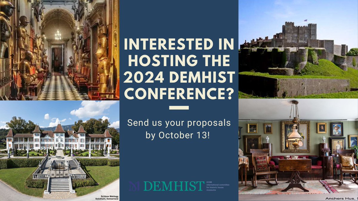 icomdemhist's tweet photo. 📢#Demhist August #Newsletter is out!

- Board elections 🗳️
- DEMHIST 2024: #CallForConference hosts
- October 23 #BelgradeConference 🤩
- Next #GeneralAssembly
- #DEMHISTHouses 🏰
- The revision of the #CodeOfEthics for Museums

And more!
All the info 👉https://t.co/J8Z4scx2Cv https://t.co/w2T3SIOWBW