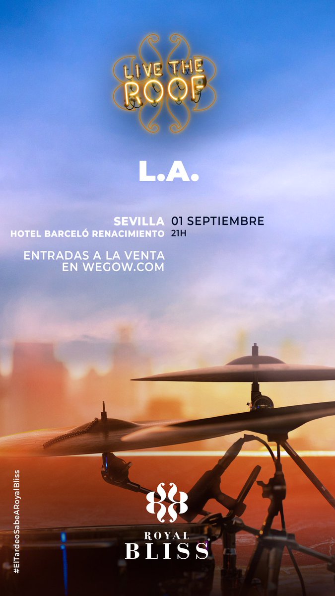 Hoy <a href="/LAtheband/">L.A.</a> en Sevilla ✨

Últimas entradas: wegow.com/es/compra/la-e…