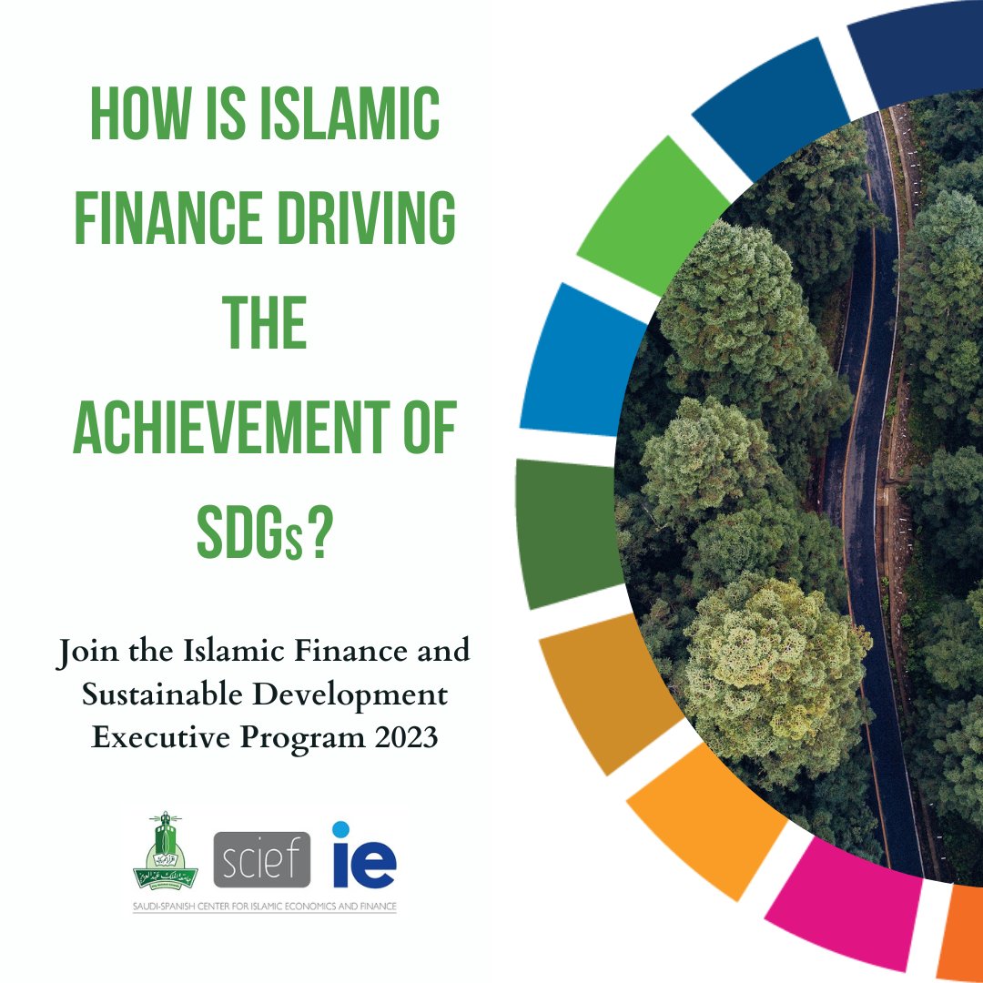 SCIEFNEWS's tweet photo. ONLY 2 months left until the start of our #IslamicFinance and #SustainableDevelopment #Executive #Program!
Join Us to gain in-depth knowledge about its distinctive #principles and #mechanisms that promote #ethics, #inclusivity, and #financial #stability.
https://t.co/q1eBKa81cW https://t.co/tDrmUUsISa
