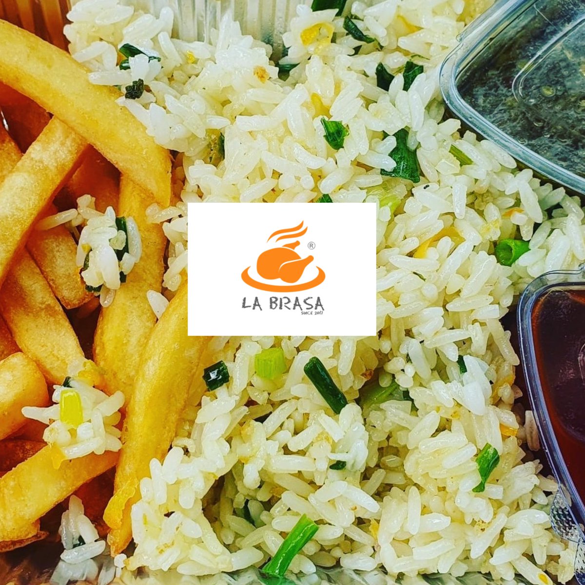 LaBrasa6's tweet photo. 39ghc
Half Chips Half Rice with 1pc Charcoal Grilled Chicken 
054 77 87 067 https://t.co/CoQJVyenoa