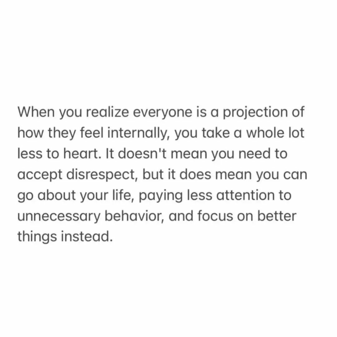WakeupPeopIe's tweet photo. The way people treat you is a reflection of themselves, not you. https://t.co/zBVqOh1FKW