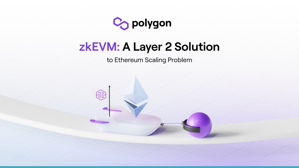 code_curfew's tweet image. 🌐 Deciphering Polygon 2.0 & zkEVM : Scalability Meets Security
As the #Ethereum ecosystem flourishes, the focus has shifted towards seamless scalability solutions, with @0xPolygonLabs taking the lead. Here’s your guide to understanding Polygon 2.0 and the buzz around zkEVM.
1️⃣…