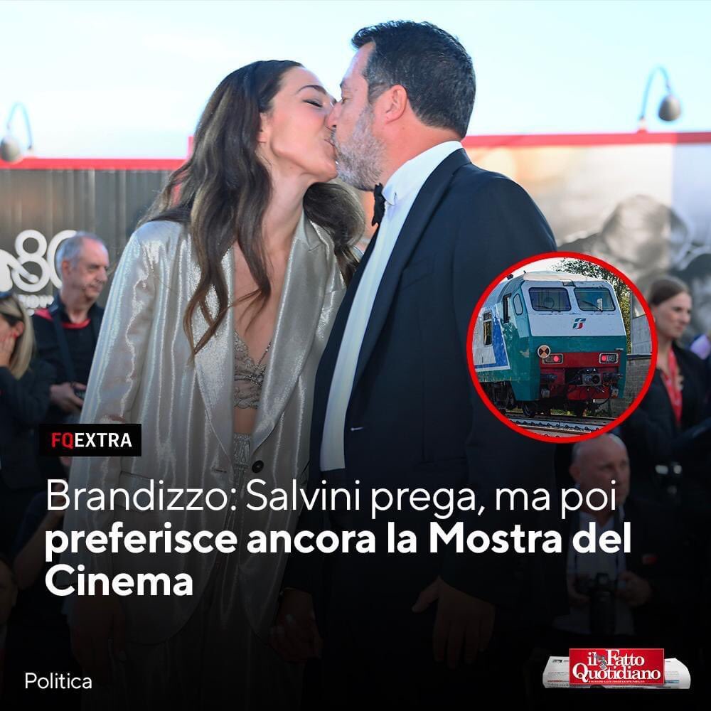 al governo solo GENTE DI MERDA.
#SalviniPagliaccio #Salvini #FestivaldiVenezia #Brandizzo #GovernoDellaVergogna #governoDiPagliacci #GovernoCriminale