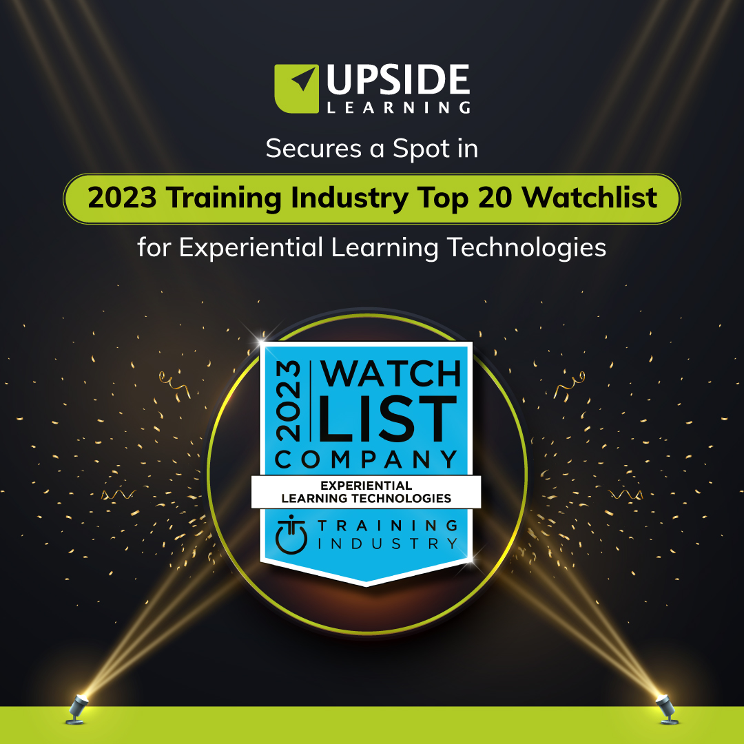 UpsideLearning's tweet image. 𝐋𝐨𝐨𝐤 𝐰𝐡𝐨 𝐦𝐚𝐝𝐞 𝐢𝐭 𝐭𝐨 𝐭𝐡𝐞 𝐓𝐫𝐚𝐢𝐧𝐢𝐧𝐠 𝐈𝐧𝐝𝐮𝐬𝐭𝐫𝐲 𝟐𝟎𝟐𝟑 𝐄𝐱𝐩𝐞𝐫𝐢𝐞𝐧𝐭𝐢𝐚𝐥 𝐋𝐞𝐚𝐫𝐧𝐢𝐧𝐠 𝐓𝐞𝐜𝐡𝐧𝐨𝐥𝐨𝐠𝐢𝐞𝐬 𝐂𝐨𝐦𝐩𝐚𝐧𝐢𝐞𝐬 𝐖𝐚𝐭𝐜𝐡 𝐋𝐢𝐬𝐭
#Trainingindusty #Learningtechnology #Experiantiallearning #lnd #Upsidelearning