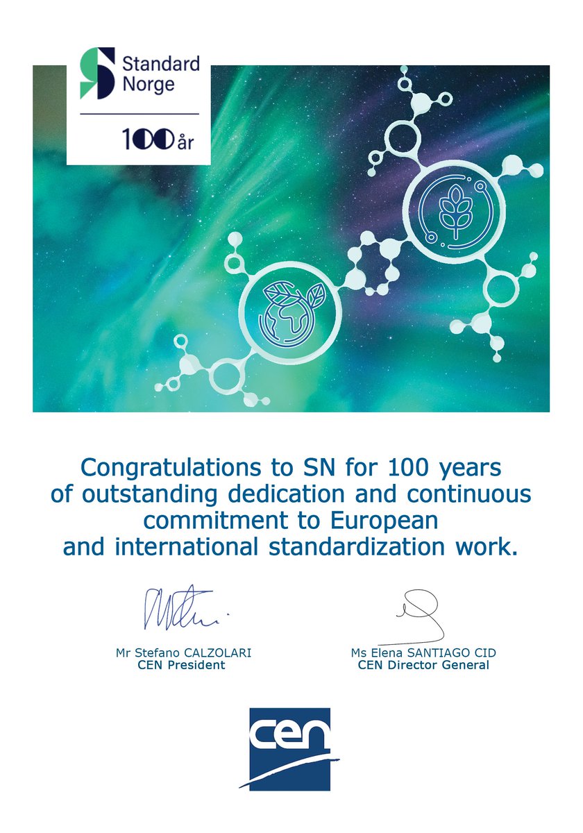 CEN and CENELEC tweet media