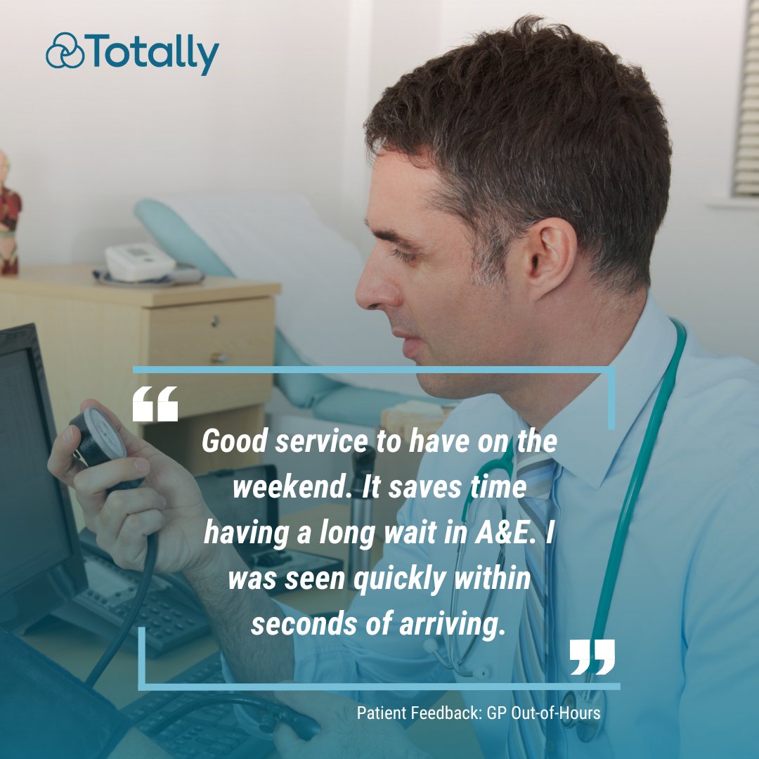 Our dedicated GP Out-of-Hours team worked tirelessly over the recent bank holiday weekend to reduce the wait times and provide excellent care for patients.
#FeedbackFriday