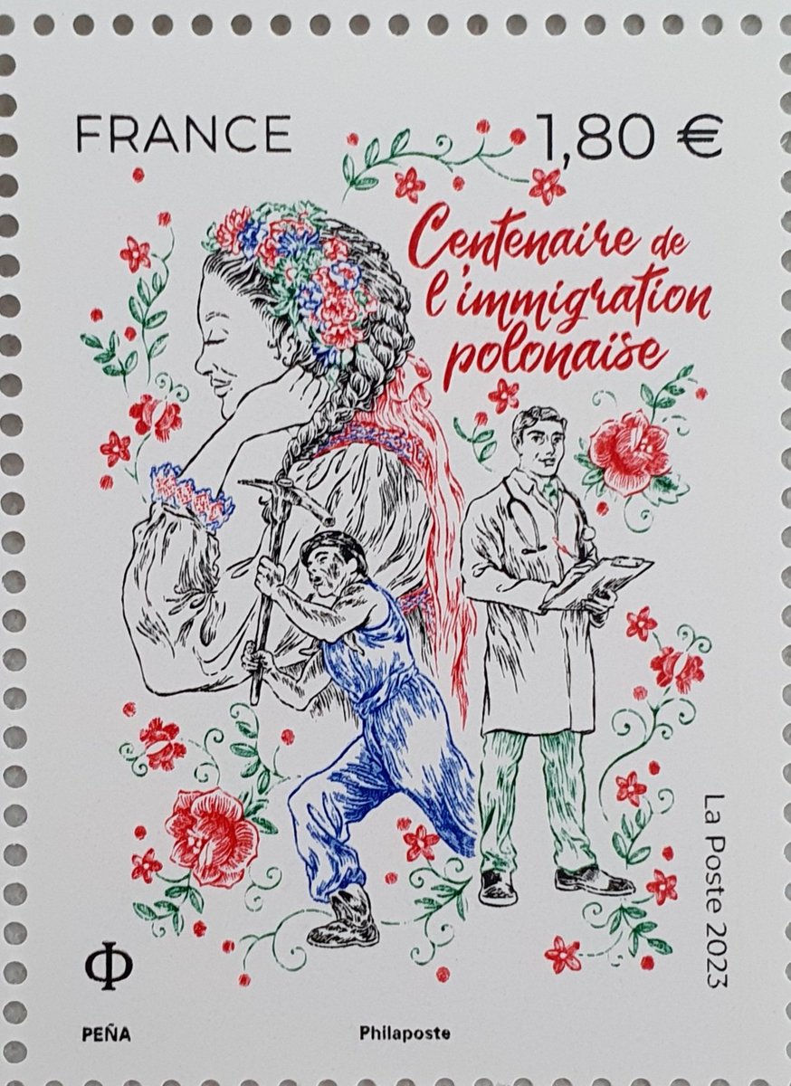 Jour J pour la vente en avant-premiere du timbre "Centenaire de l'immigration polonaise" à Roche la Moliere #Loire
Retrouvez nous toute la journée :
📍Maison des associations 
19 rue de la République à Roche la Moliere