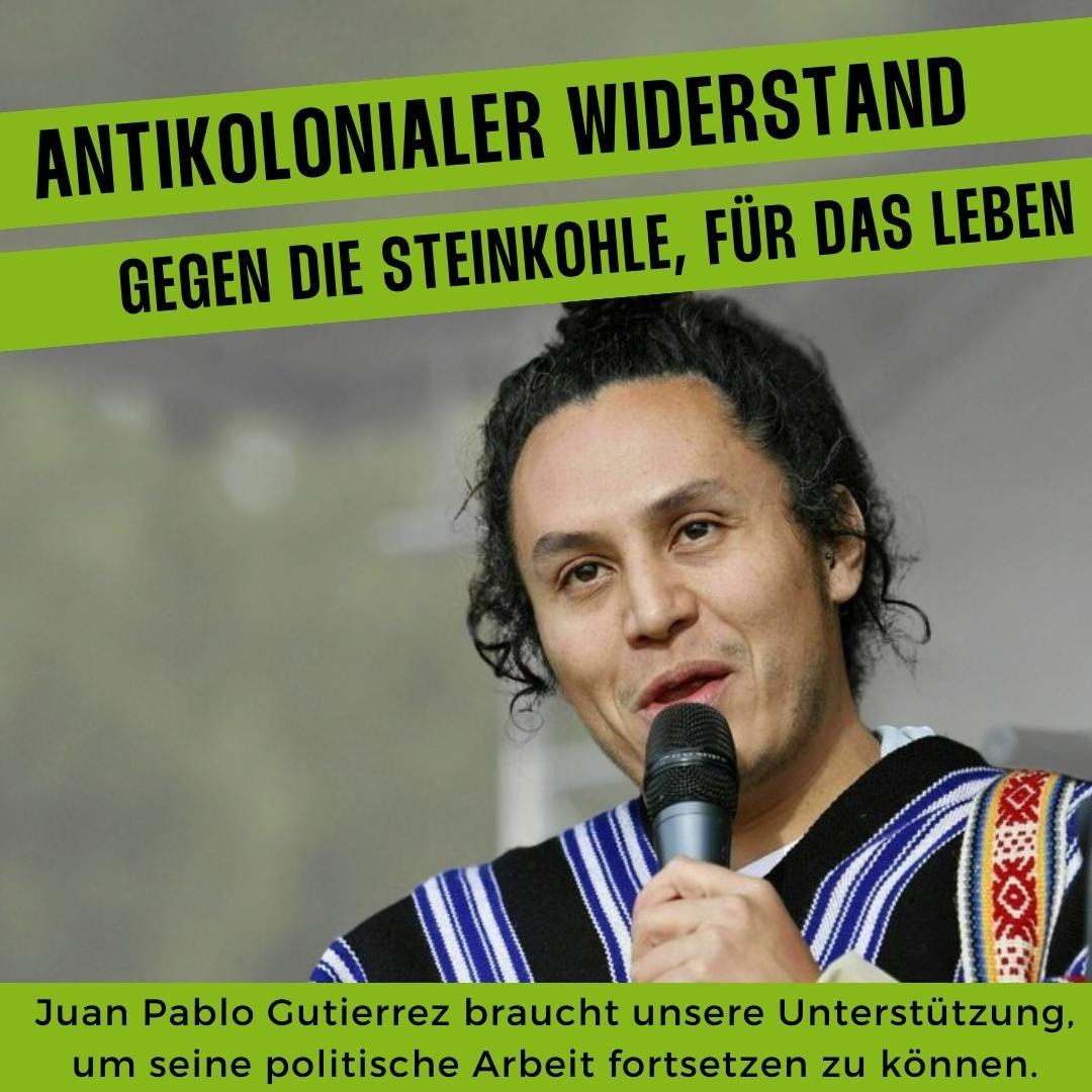 Europäische Steinkohleimporte bedrohen die Existenz der kolumbianischen Yukpa -  unterstützt die solidarische Finanzierung für ihren inspirierenden und überlebensnotwendigen Widerstand gofundme.com/f/unterstutzun…