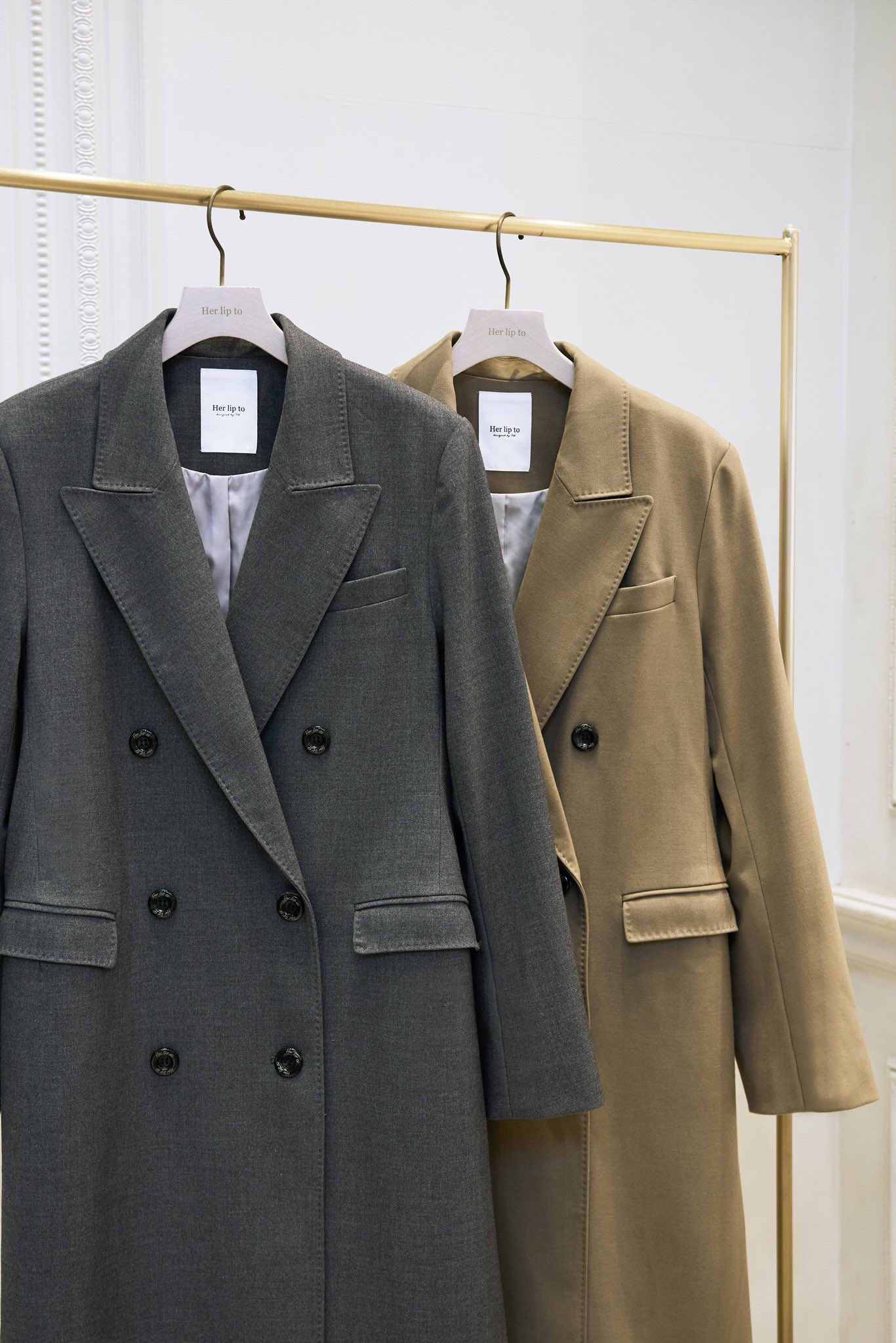 Arline Double Face Cashmere Coat in Black | JOSEPH CA