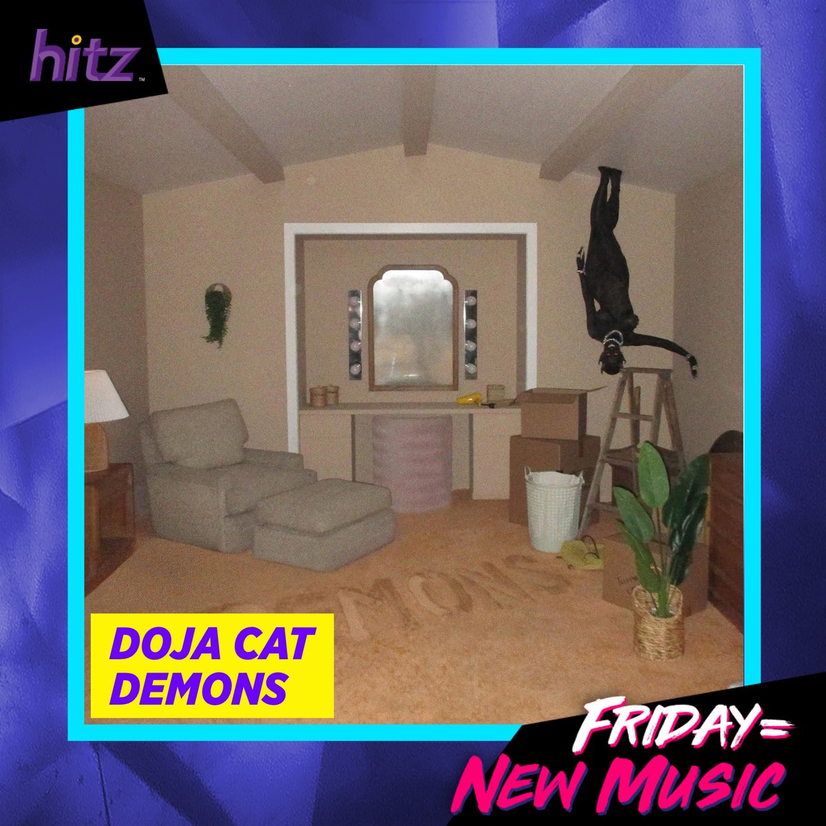 hitzdotmy's tweet photo. #FRESHONHITZ THIS WEEK ✨ Catch the first play of all the latest hits, right here on HITZ at 6PM! 🔥 #FreshHitFriday #NMF
@NICKIMINAJ - #LastTimeISawYou
@DojaCat - #Demons
@wiffygriffy - #Vertigo
@troyesivan, #PinkPantheres & #Hyunjin - #RushRemix https://t.co/MZERSWJGg6