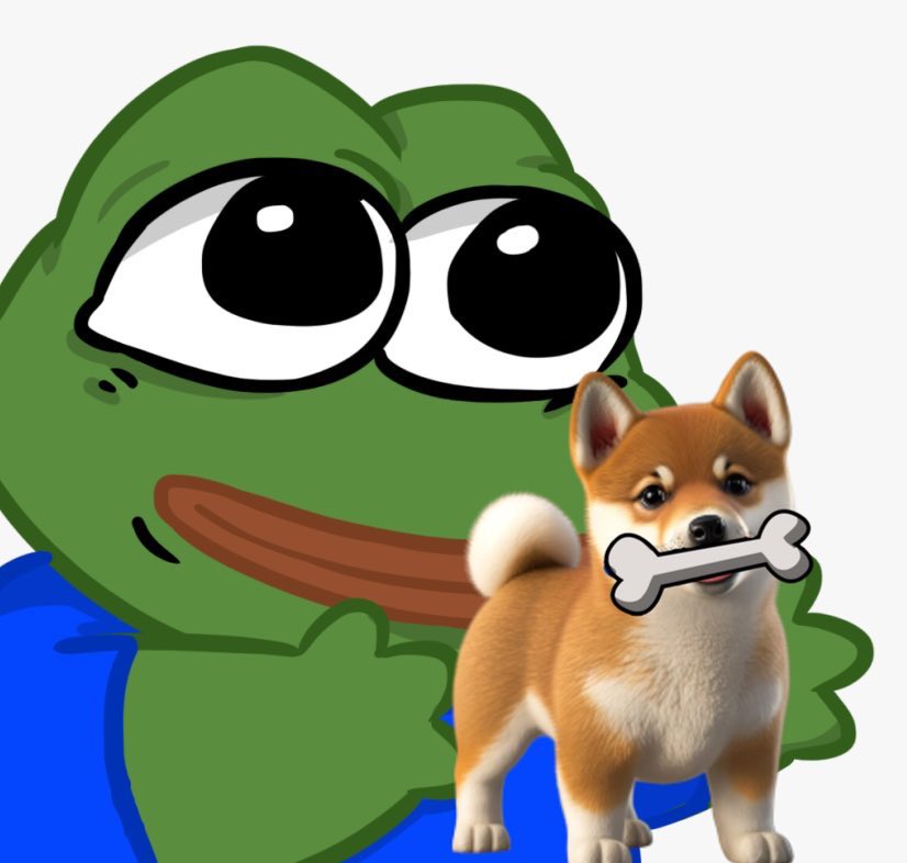 PeppercoinBSC's tweet photo. $PEPE gifted a dog to $PEPPER and they called him $SHIB and he loved chewing $BONE https://t.co/eZ9HvixirO