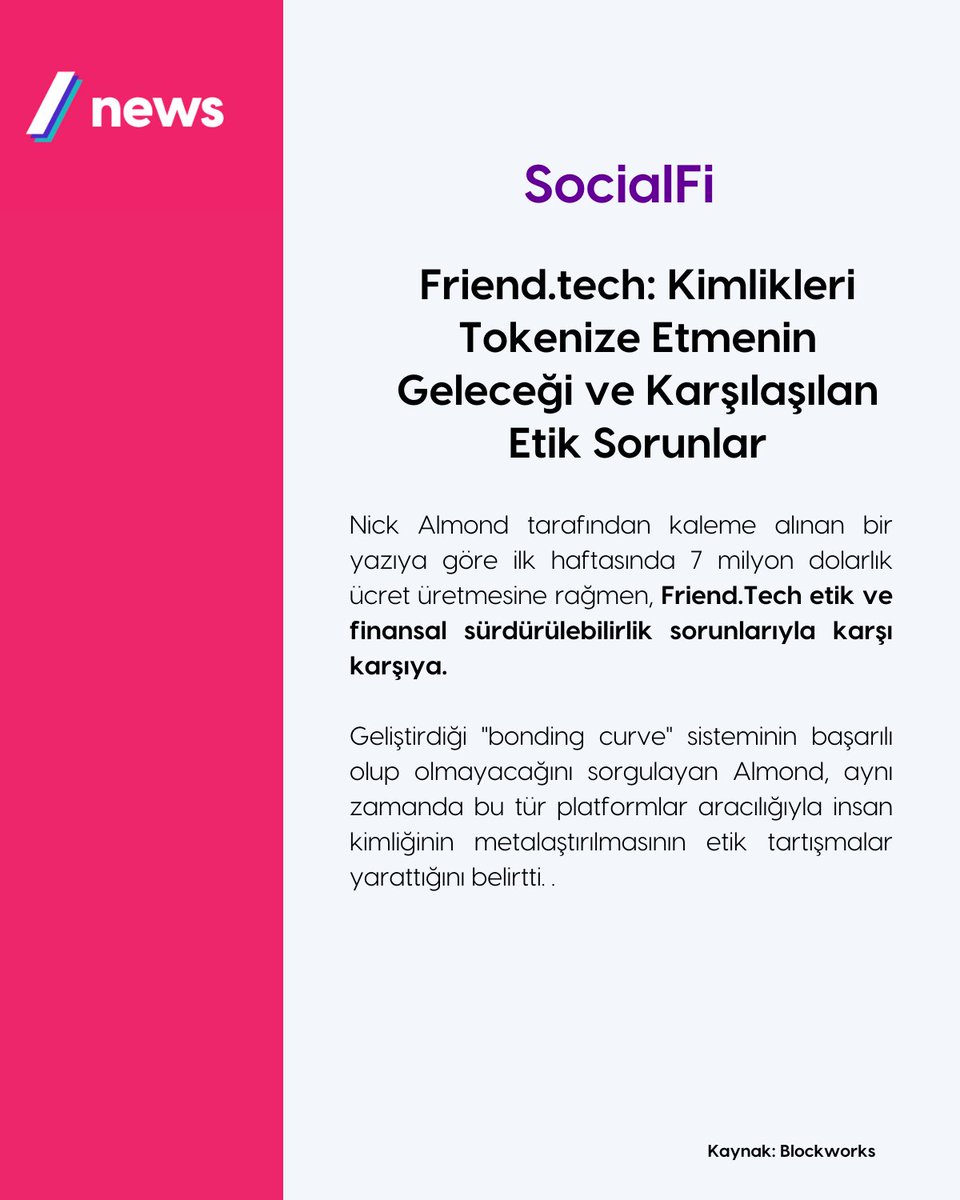 slashventure's tweet photo. .@friendtech bu sefer eleştirilerin odağında. https://t.co/U6ZWY1YiW1