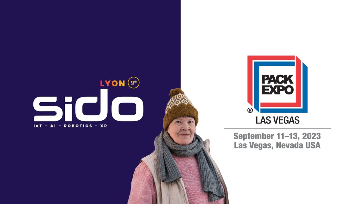 Wirepas's tweet photo. Guess what? Summer is over… But also!
We’re excited since you can find us at these two amazing events in the upcoming weeks.
· @packexposhow in Las Vegas September 11th to 13th
· @SIDOevent in Lyon September 20th to 21st
#PackExpoLV #SidoLyon #veryverygoodiot https://t.co/4IsnGckM9h