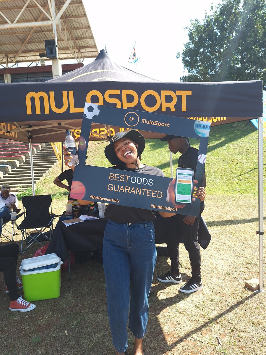 mula_sport's tweet photo. We're LIVE at the Eswatini International Trade Fair.💃
Come join as at the Arena and IF's Lounge. We have amazing prizes in store for you⬇️
#eitf23 #BetResponsibly #BetMulasport https://t.co/MleJtH1pVq
