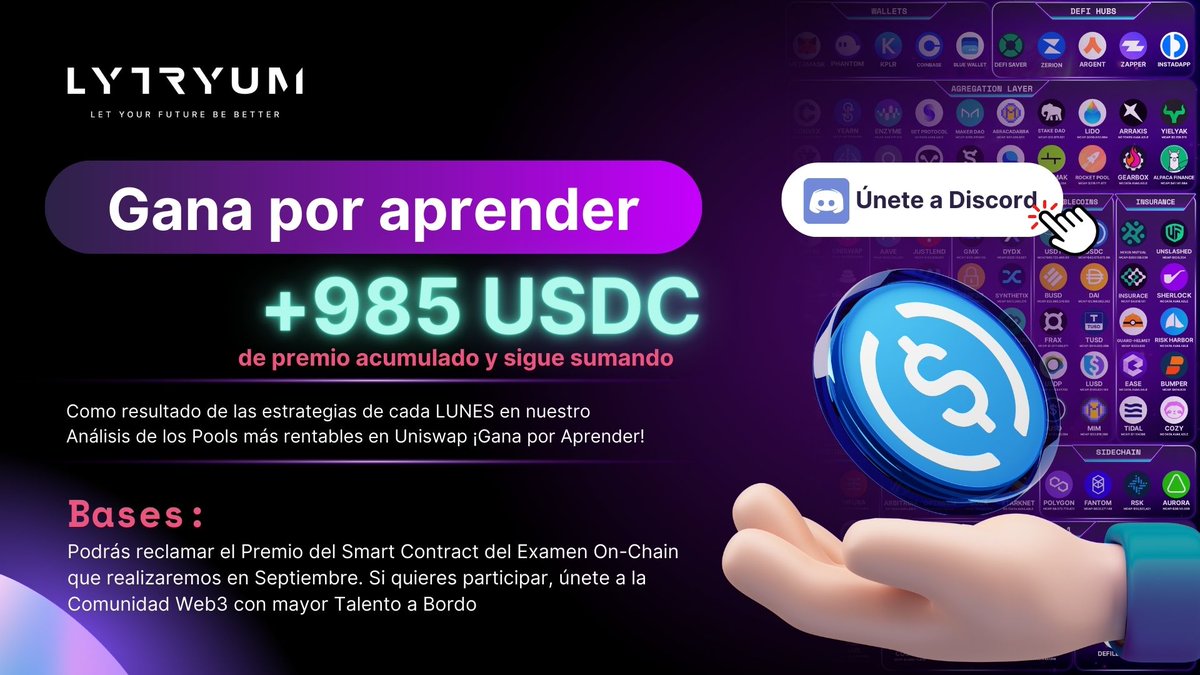 CaRlos_OrtTor's tweet photo. Muchas gracias a @LytryumOfficial por aportar tanto contenido de valor. Además puedes ganar pasta con su examen On chain, un método revolucionario! https://t.co/9yQGt9ihyH