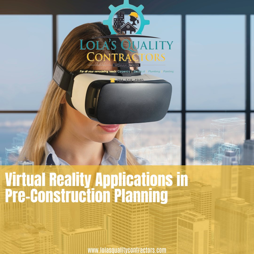 Lolasqualityco1's tweet photo. Are you ready for this gamechanger in construction?

Virtual Reality &amp; Construction 

From immersive site walks to mind-blowing design previews, Virtual Reality is revolutionizing preconstruction tech in the construction industry!

Here are 3 cool ways it's changing the game: https://t.co/vvTdUJpwzh