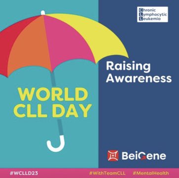 Hoy,en BeiGene nos sumamos a la celebración del Día Mundial de la Leucemia Linfocítica Crónica.Muchos pacientes viven con esta enfermedad y necesitan apoyo,e innovación para afrontar sus desafíos físicos y emocionales.Seguimos trabajando sin descanso #cancerhasnoborders #WCLLD23