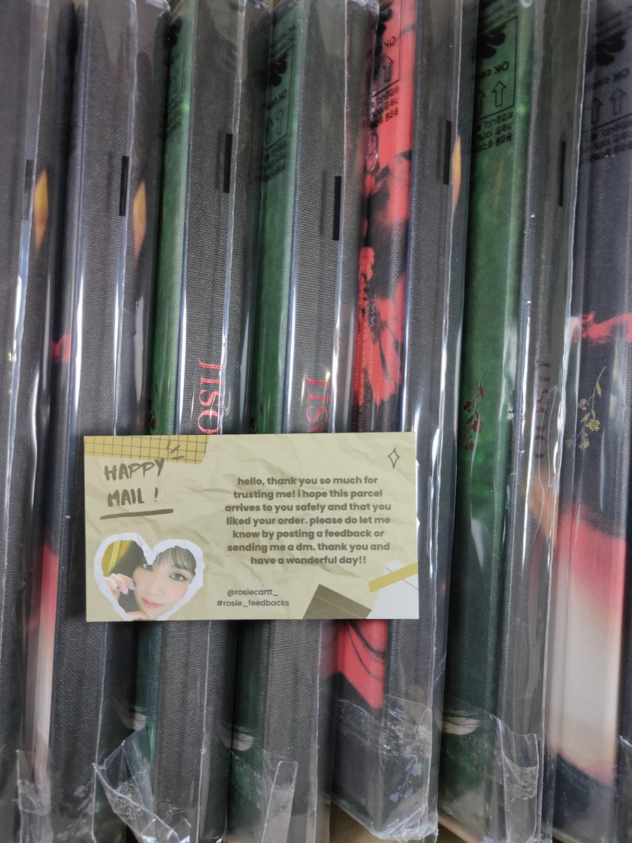 lilo_lilo725's tweet photo. ๐งธ: @rosiecartt_
ึดึถึธ ๐โน ึดึถึธ Finally my JS1 Albums are here! Di ko expect na first press lahat. Thank you so much for packing them well + the freebies <3
๏พ๐ฆเผโ #lilo725mails || #rosie_feedbacks ๏พ๐ฆเผโ https://t.co/r8yabDkPzC